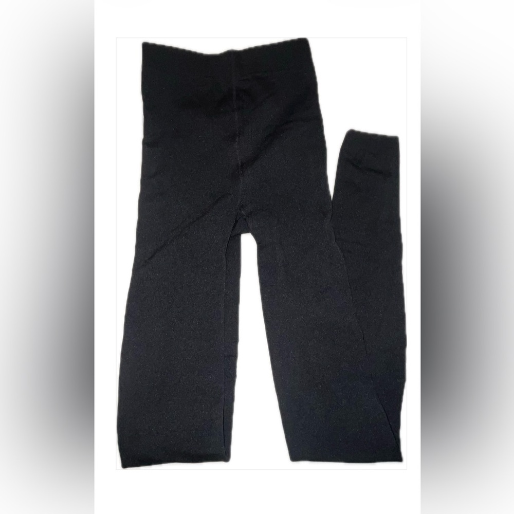 NWOT Black Insulated Footless Tights/Leggings